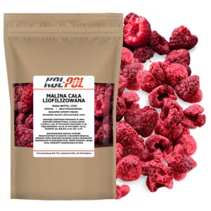Maliny liofilizowane 100g