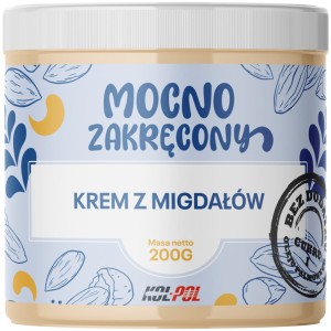 Krem z migdałów gładki 200g
