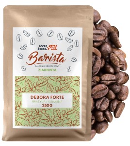 Kawa Ziarnista 250g Świeżo Palona - Debora Forte