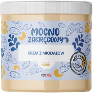Krem z migdałów gładki 500g