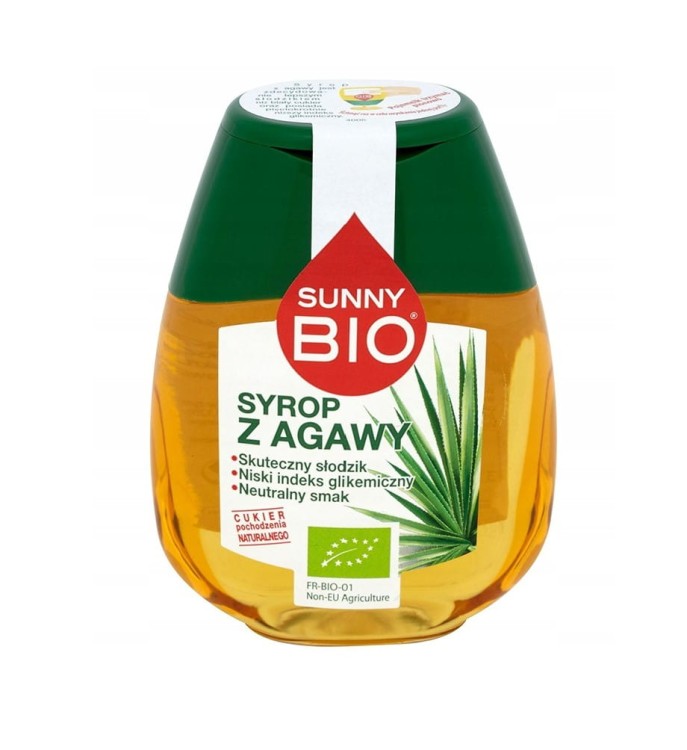 Syrop z agawy BIO 250g Organiczny Sunny BIO.jpg