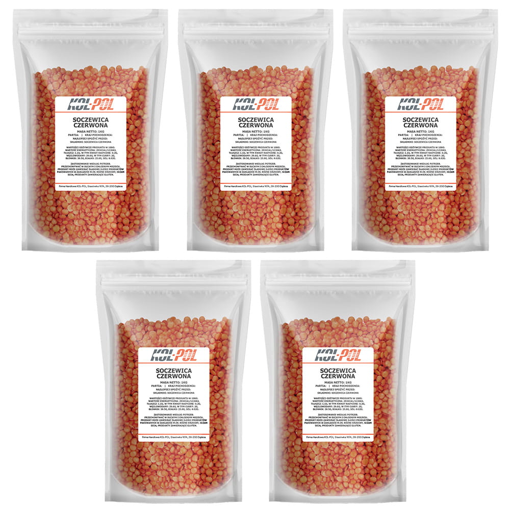 Soczewica czerwona 5kg