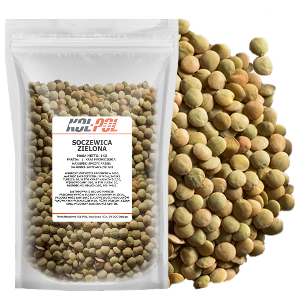 Soczewica zielona 1kg