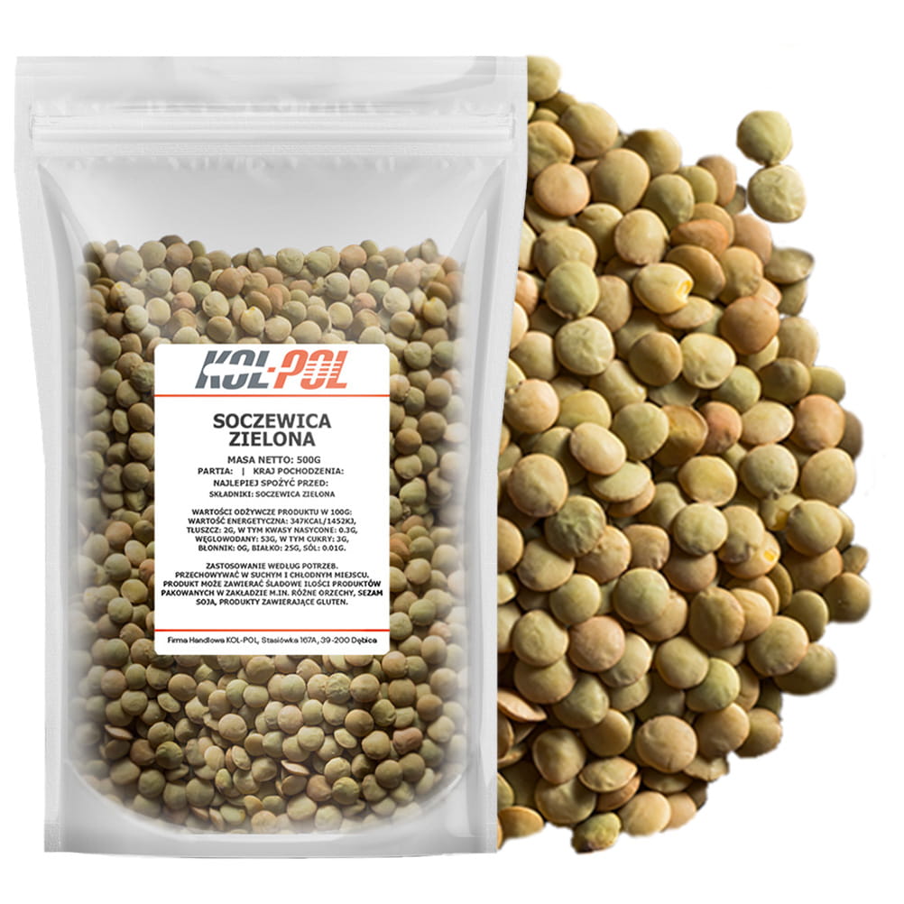 Soczewica zielona 500g