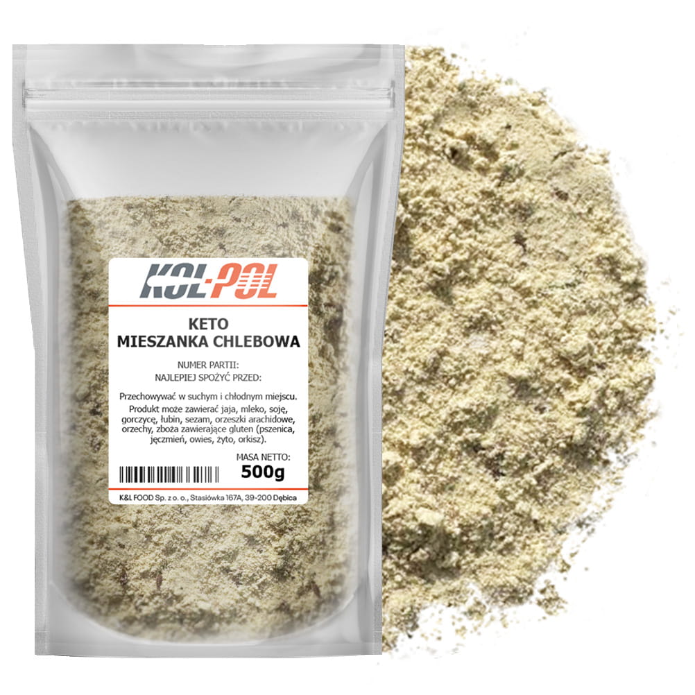 Chleb Keto 500g Mieszanka chlebowa wysokobiałkowa