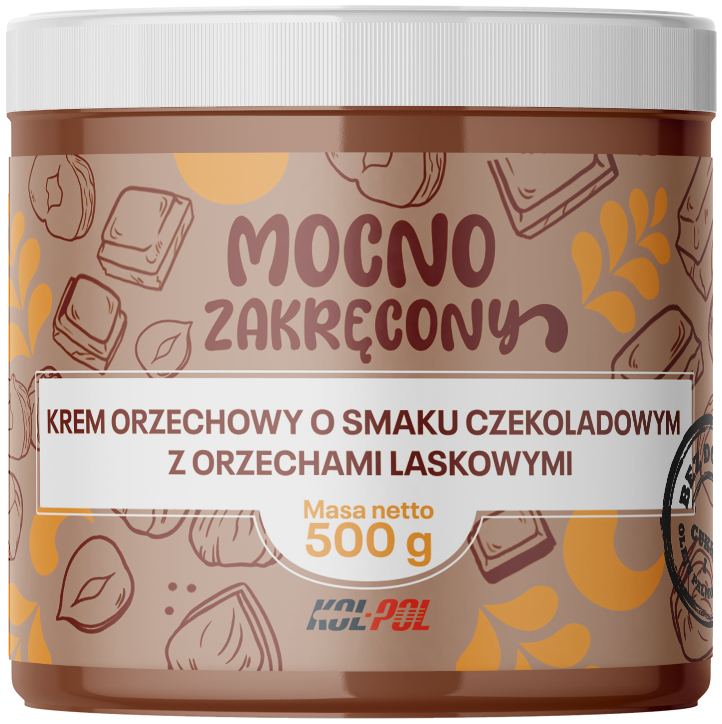 Krem czekoladowo - orzechowy 500g