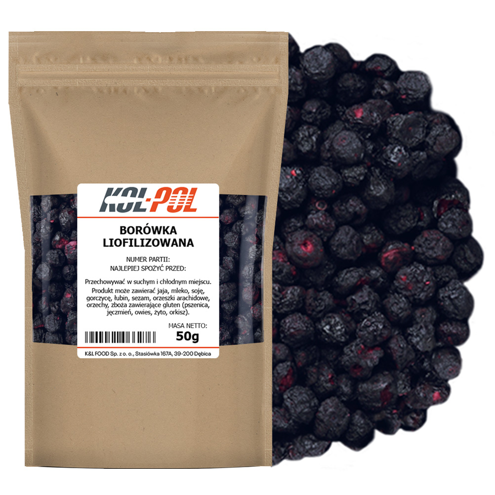 Borówki liofilizowane 50g