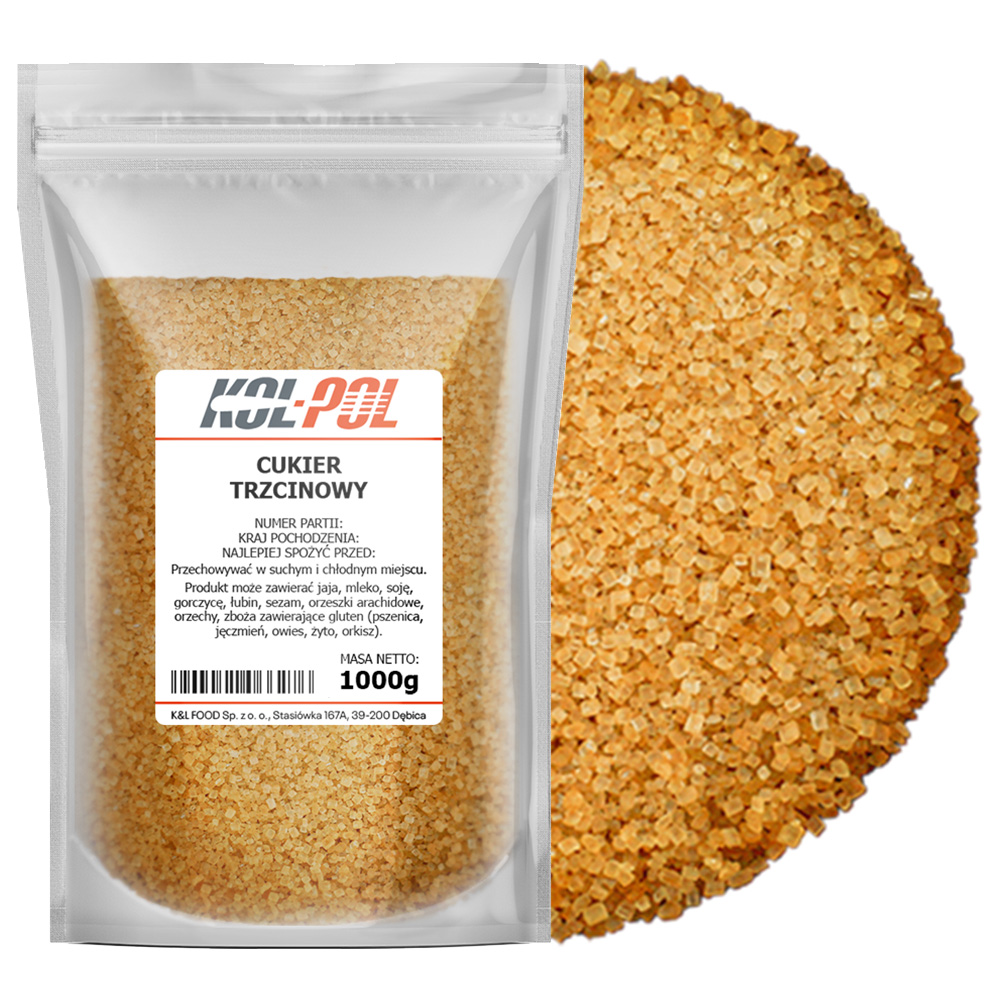 Cukier trzcinowy 1kg