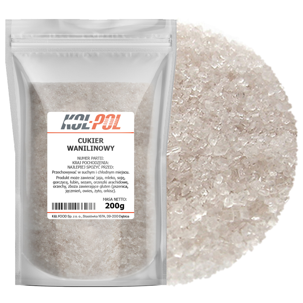 Cukier wanilinowy 200g