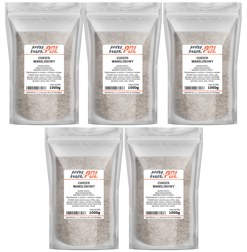 Cukier wanilinowy 5kg