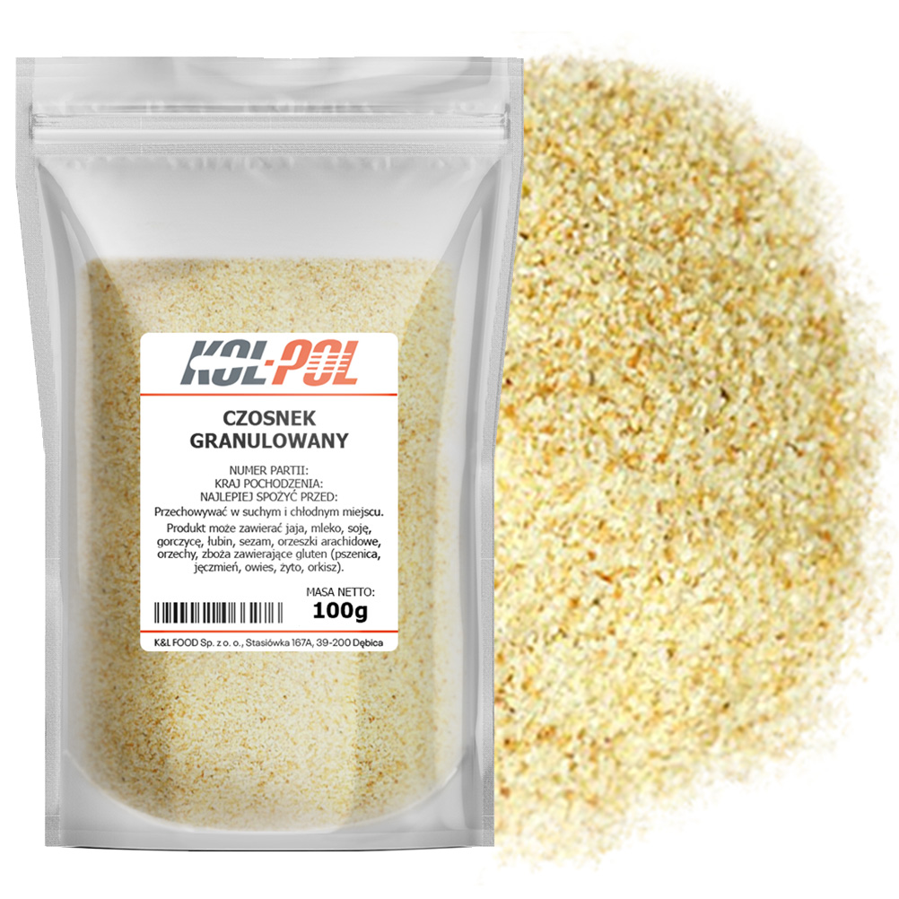 Czosnek granulowany 100g