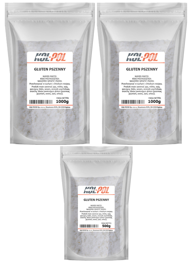 Gluten pszenny 2,5kg