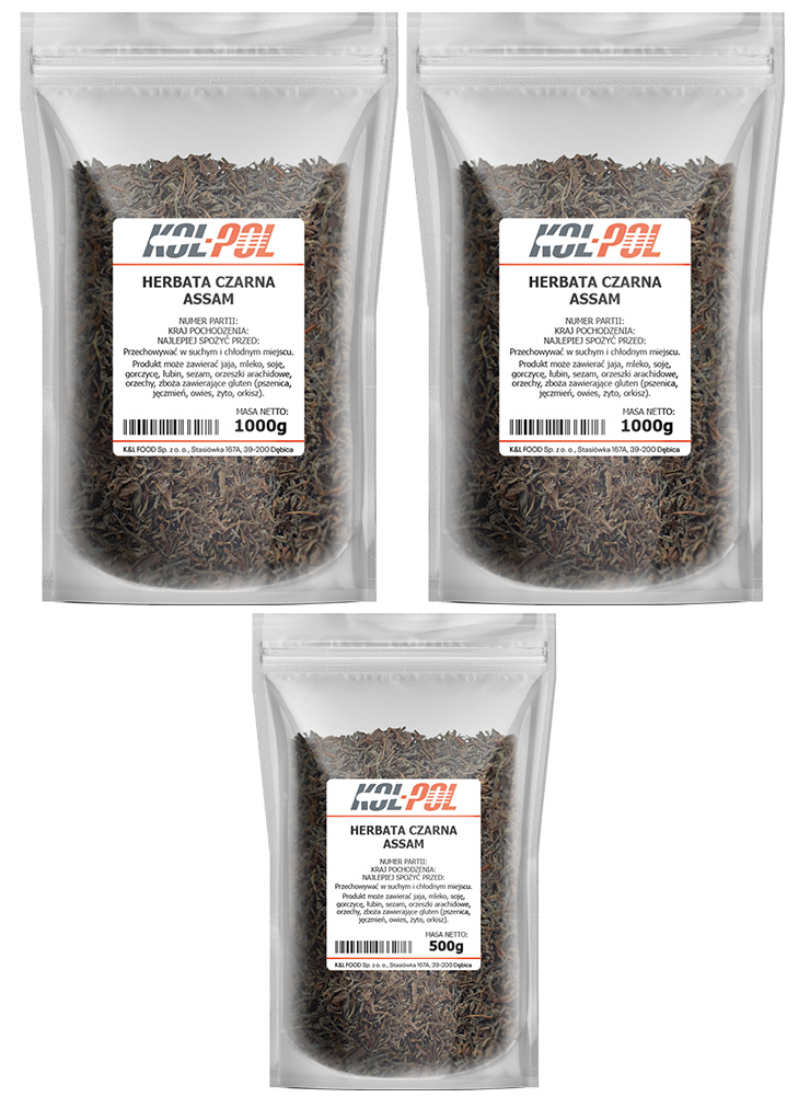 Herbata czarna ASSAM 2,5kg