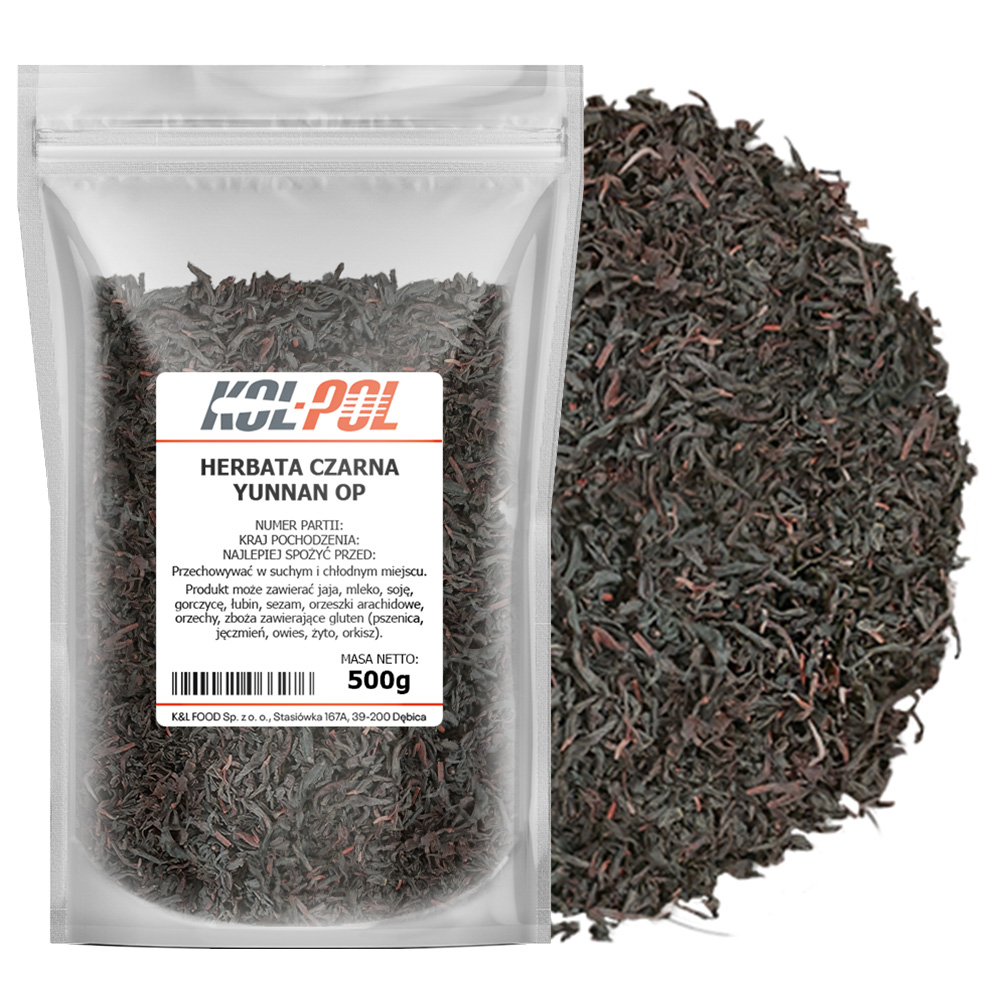 Herbata czarna Yunnan OP 500g