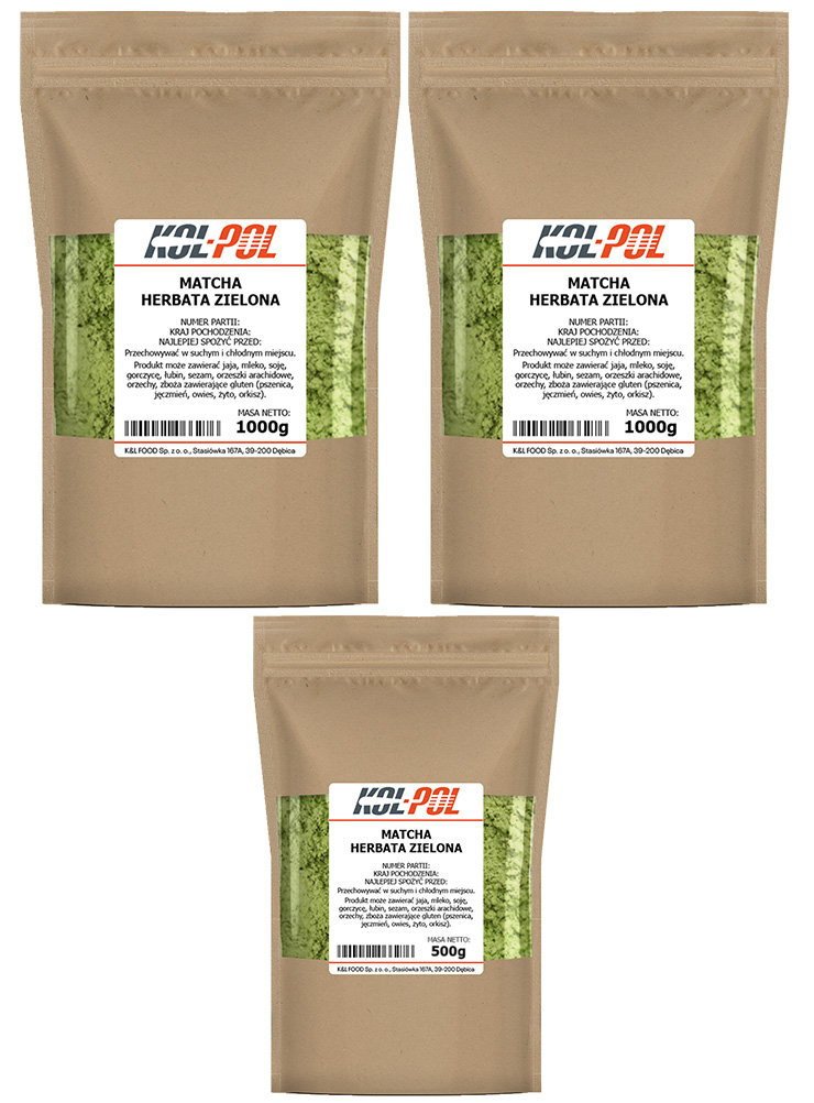 Matcha zielona herbata 2,5kg