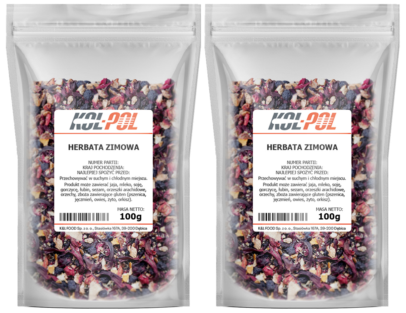 Herbata Zimowa Owocowa 200g