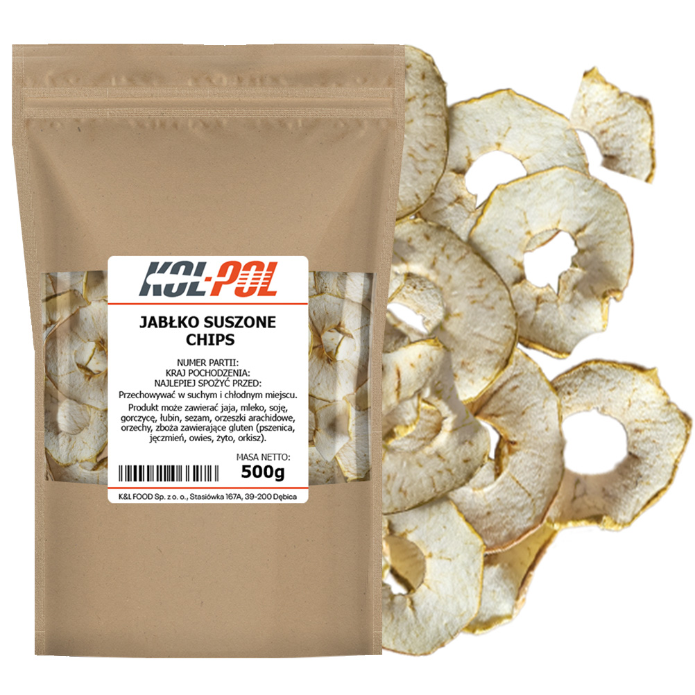 Chipsy Jabłkowe 500g