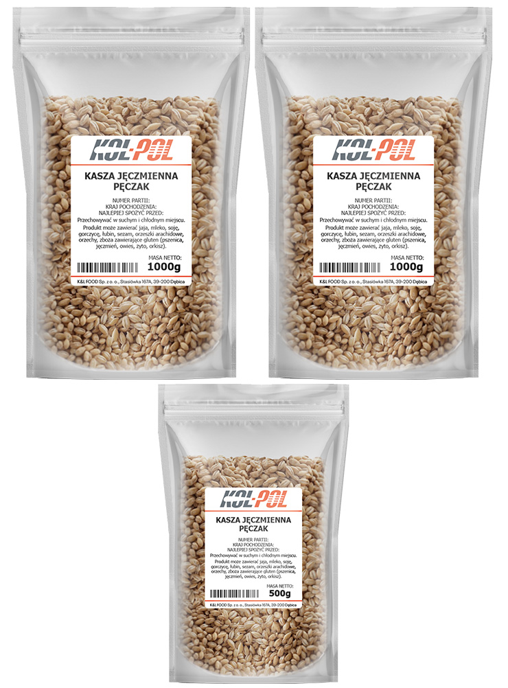 Kasza jęczmienna pęczak 2,5kg