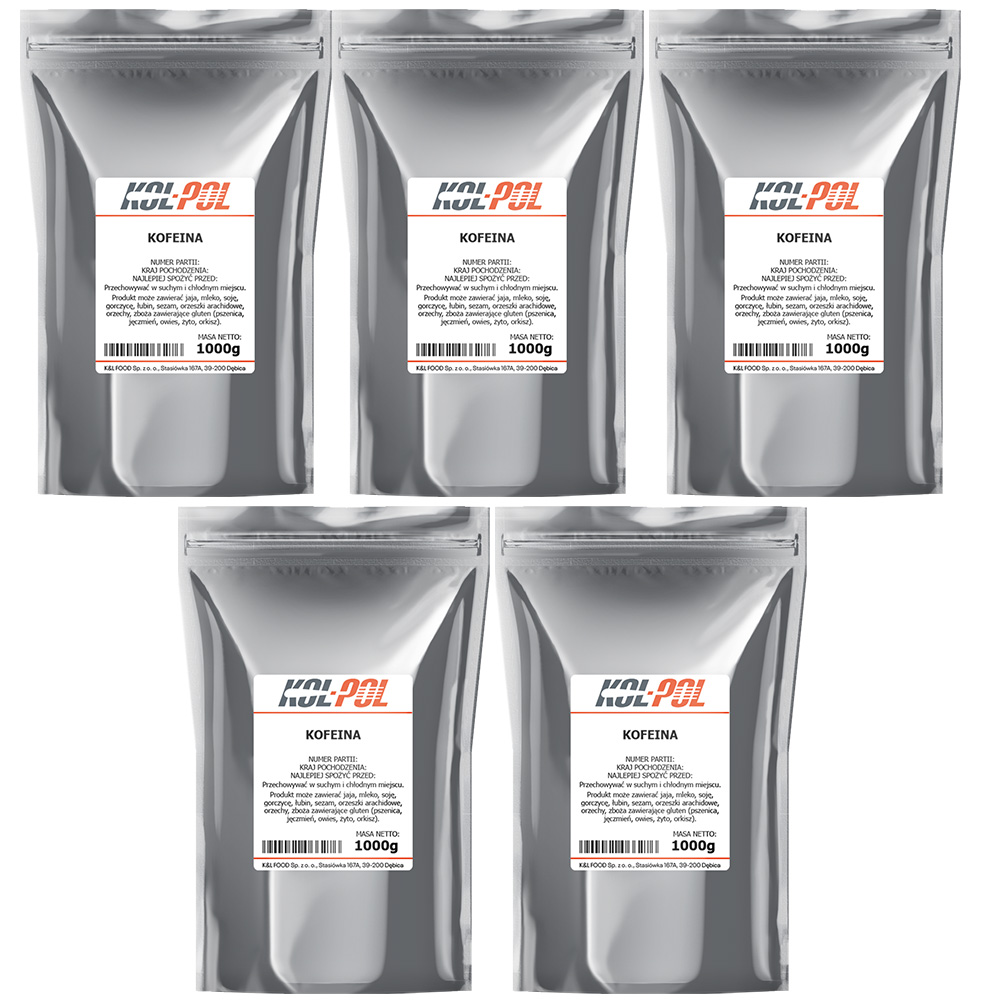 Kofeina bezwodna 5kg