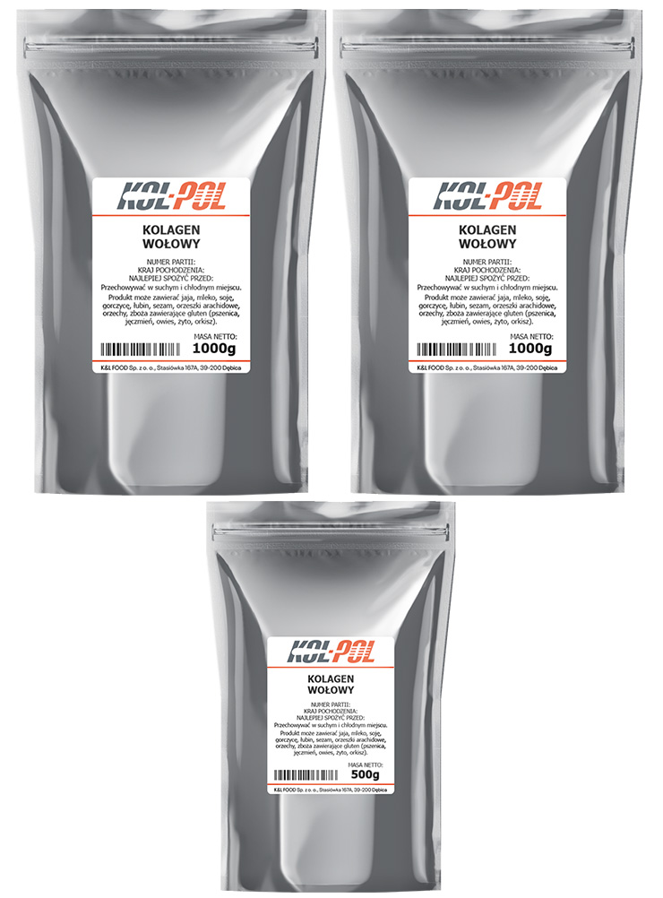 Kolagen wołowy 2,5kg