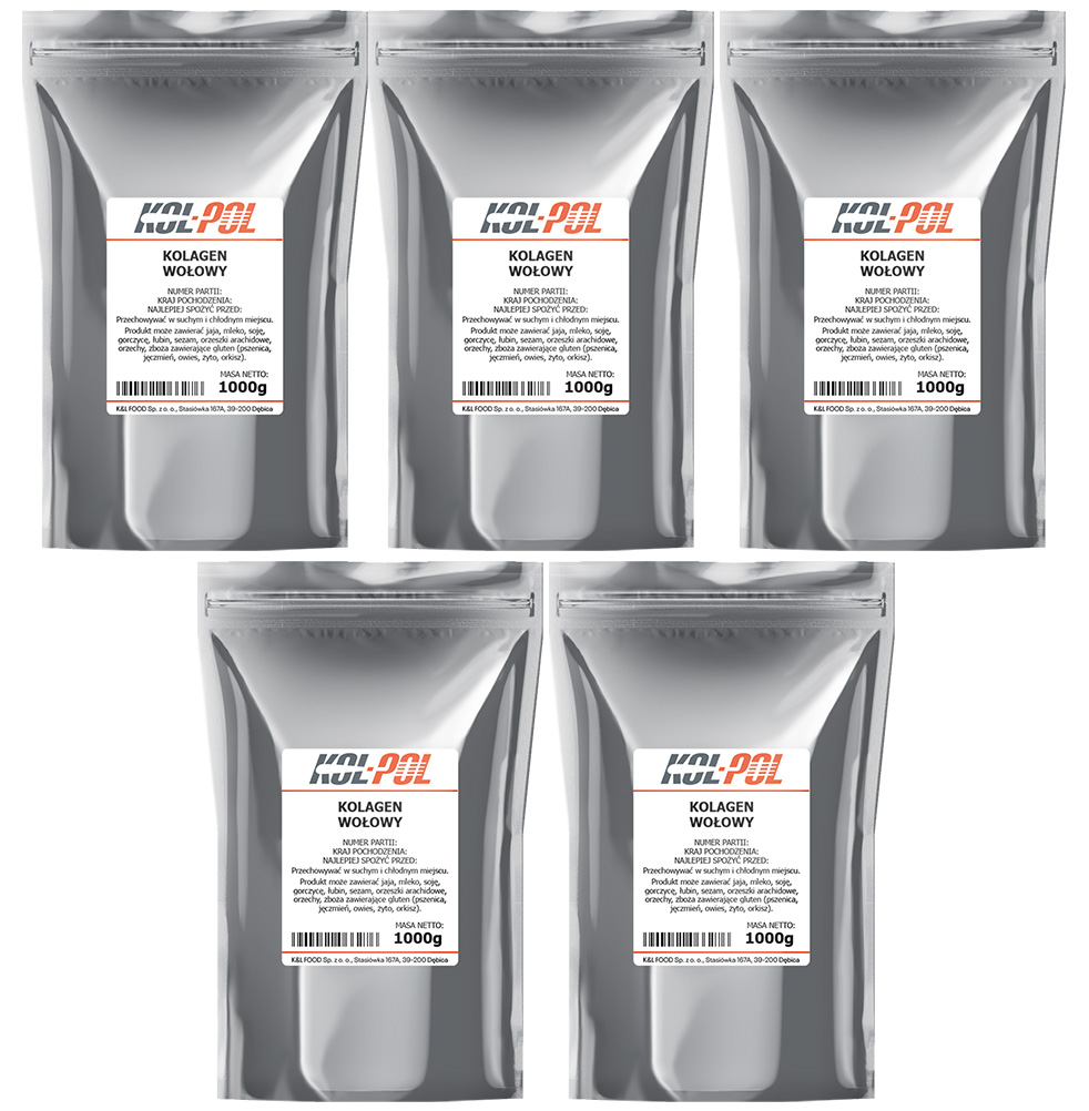 Kolagen wołowy 5kg