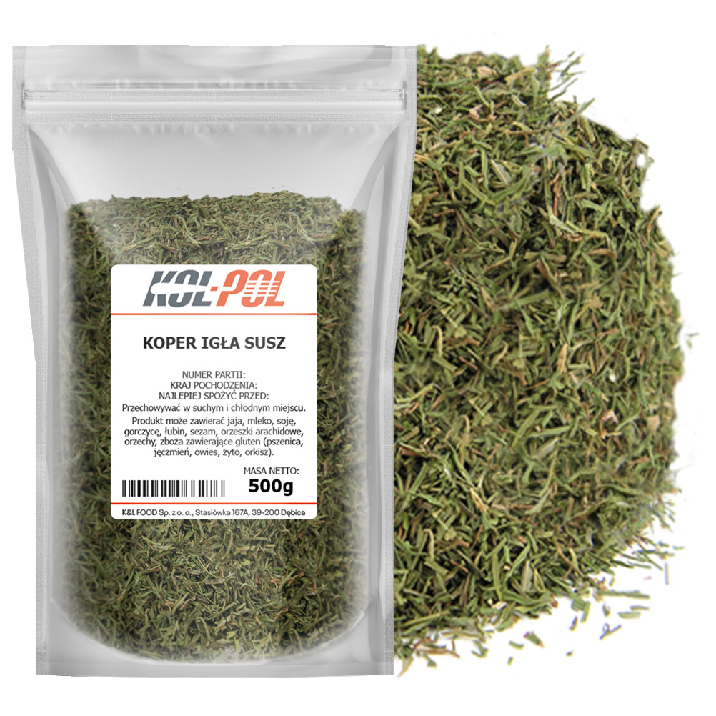 Koperek suszony 500g