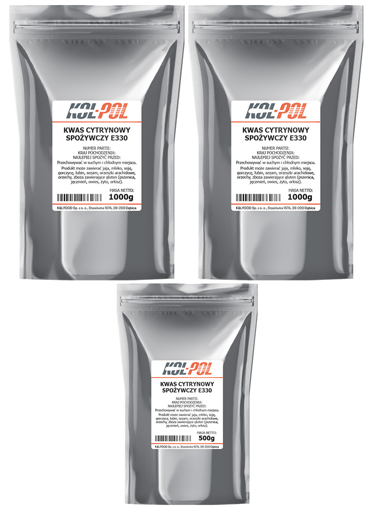 Kwas cytrynowy 2,5kg