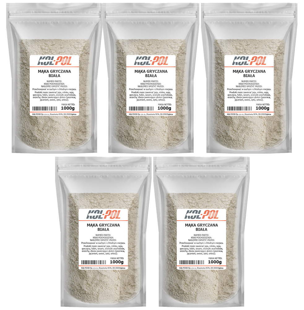Mąka gryczana biała 5kg