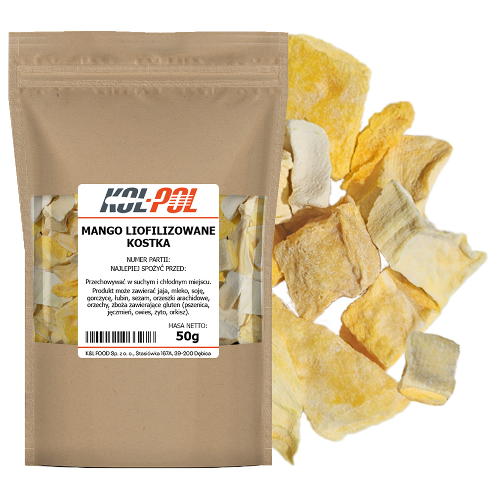 Mango liofilizowane 50g