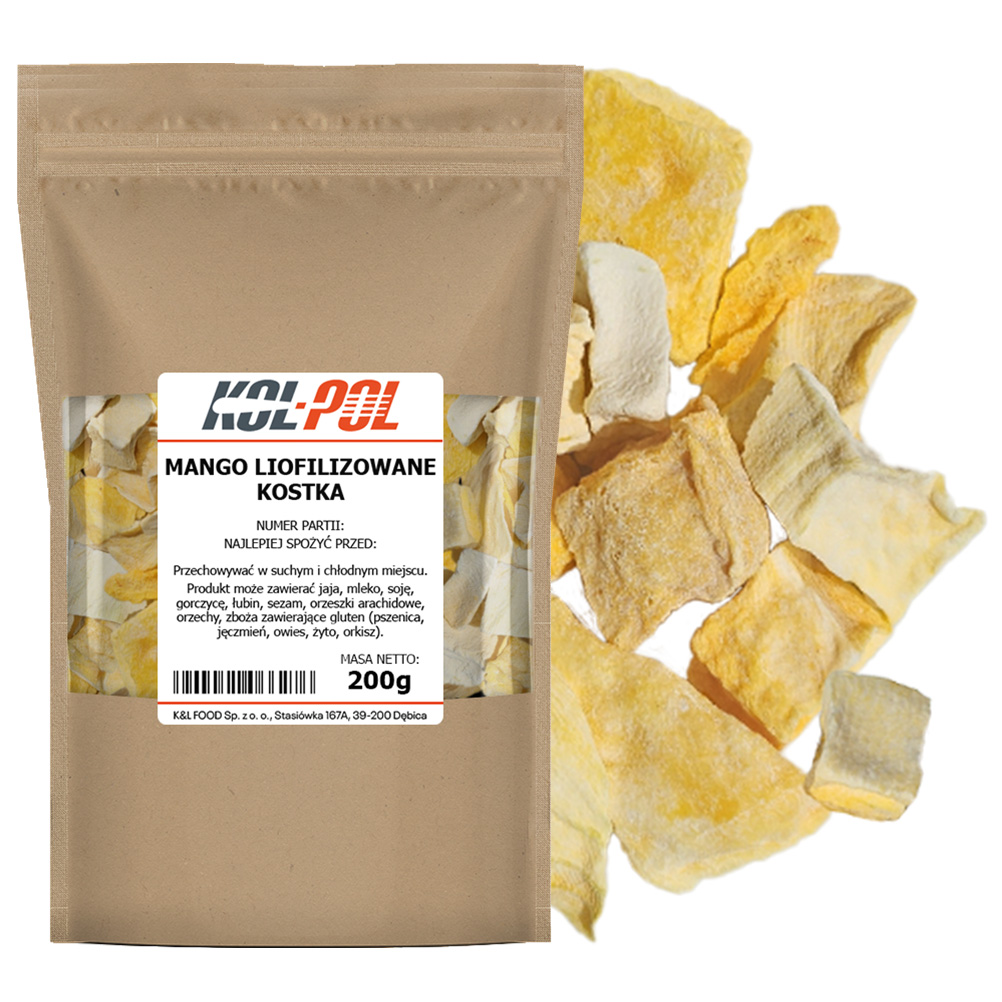 Mango liofilizowane 200g