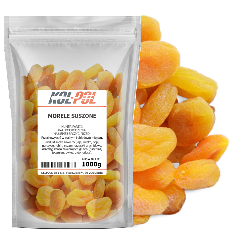 Morele suszone 1kg
