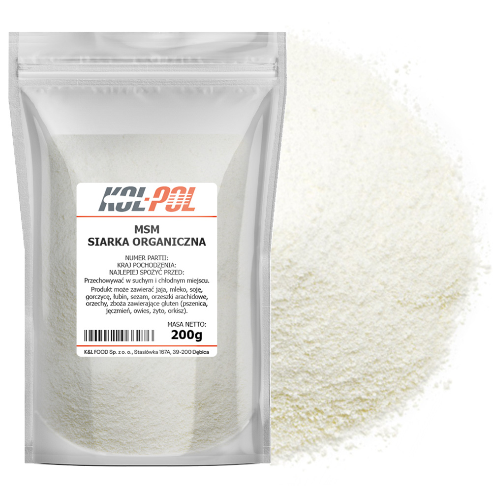 MSM siarka organiczna 200g