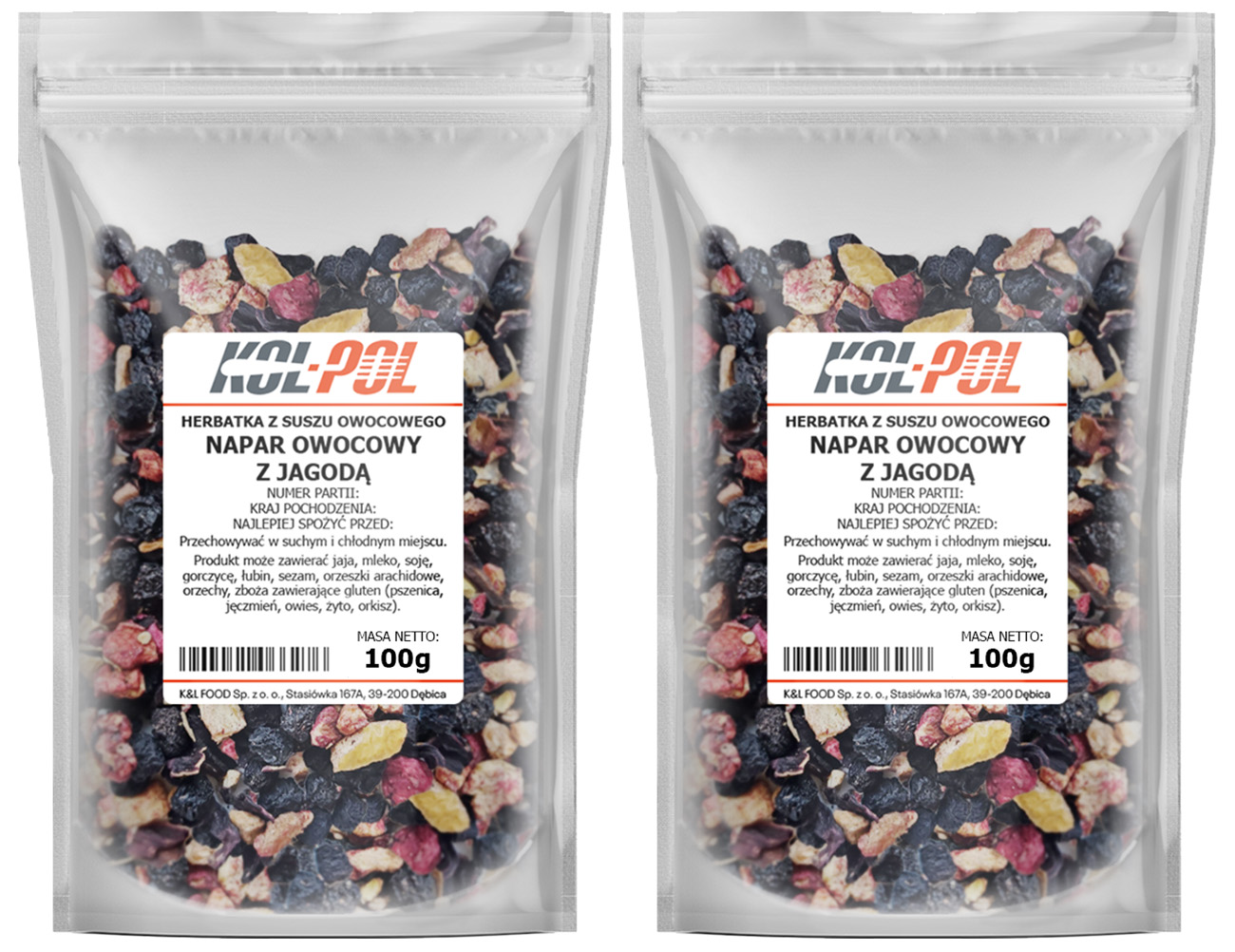 Herbata Owocowa Napar Jagoda 200g