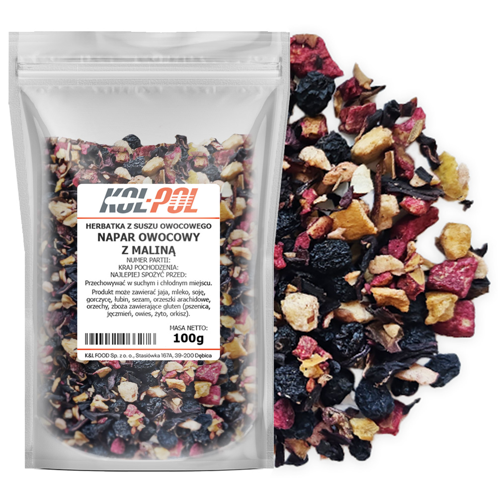 Herbata Owocowa Napar z Maliną 100g