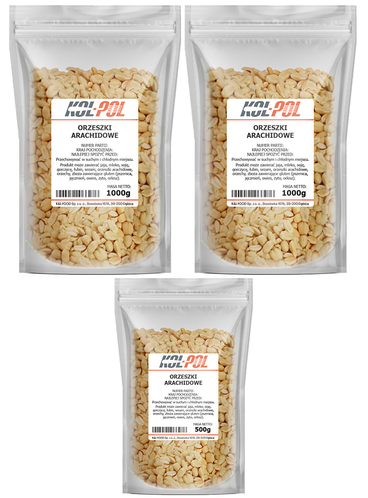 Orzechy ziemne 2,5kg