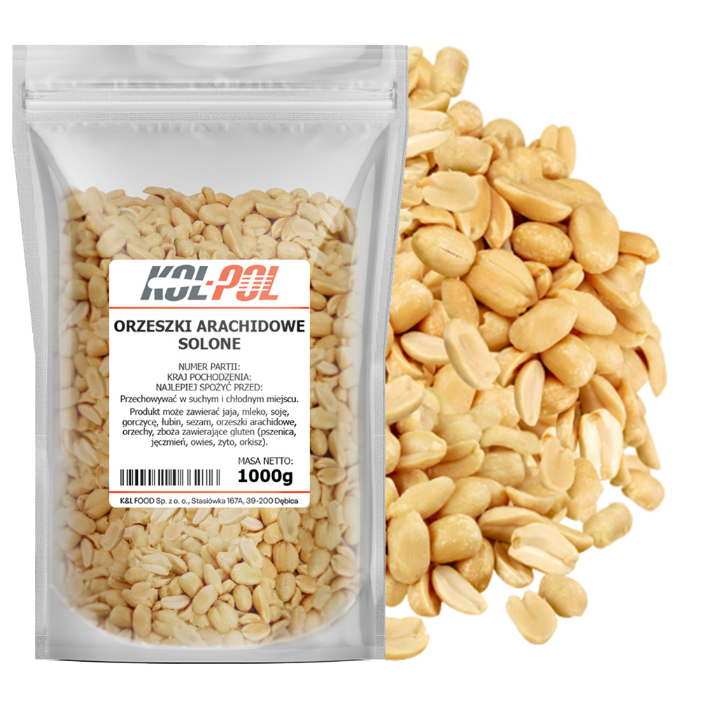 Orzechy ziemne solone 1kg