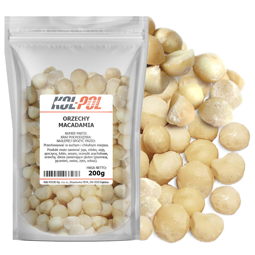 Orzechy macadamia 200g
