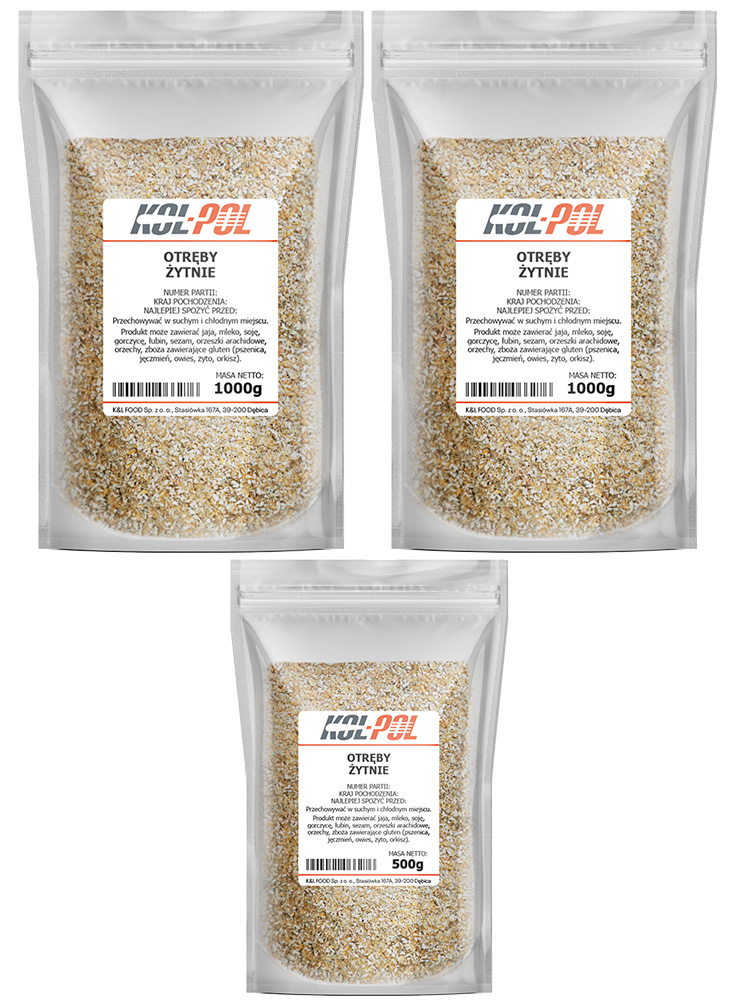 Otręby żytnie 2,5kg