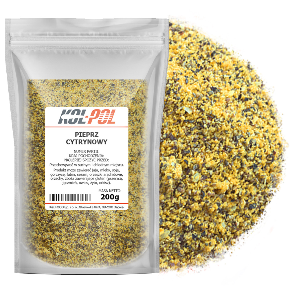 Pieprz cytrynowy 200g
