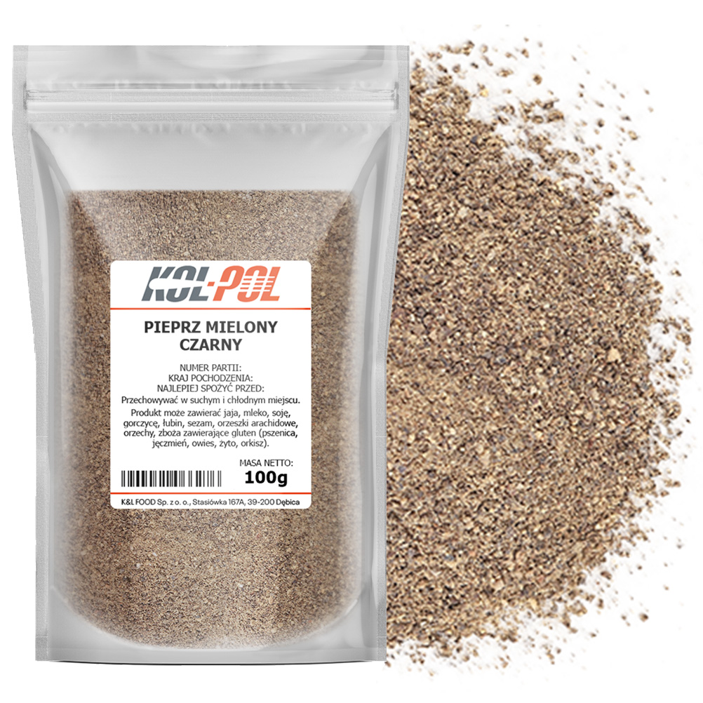 Pieprz czarny mielony 100g