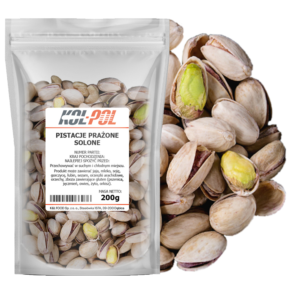 Pistacje prażone solone 200g