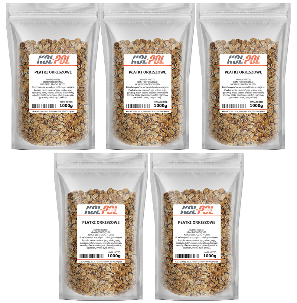 Płatki orkiszowe 5kg