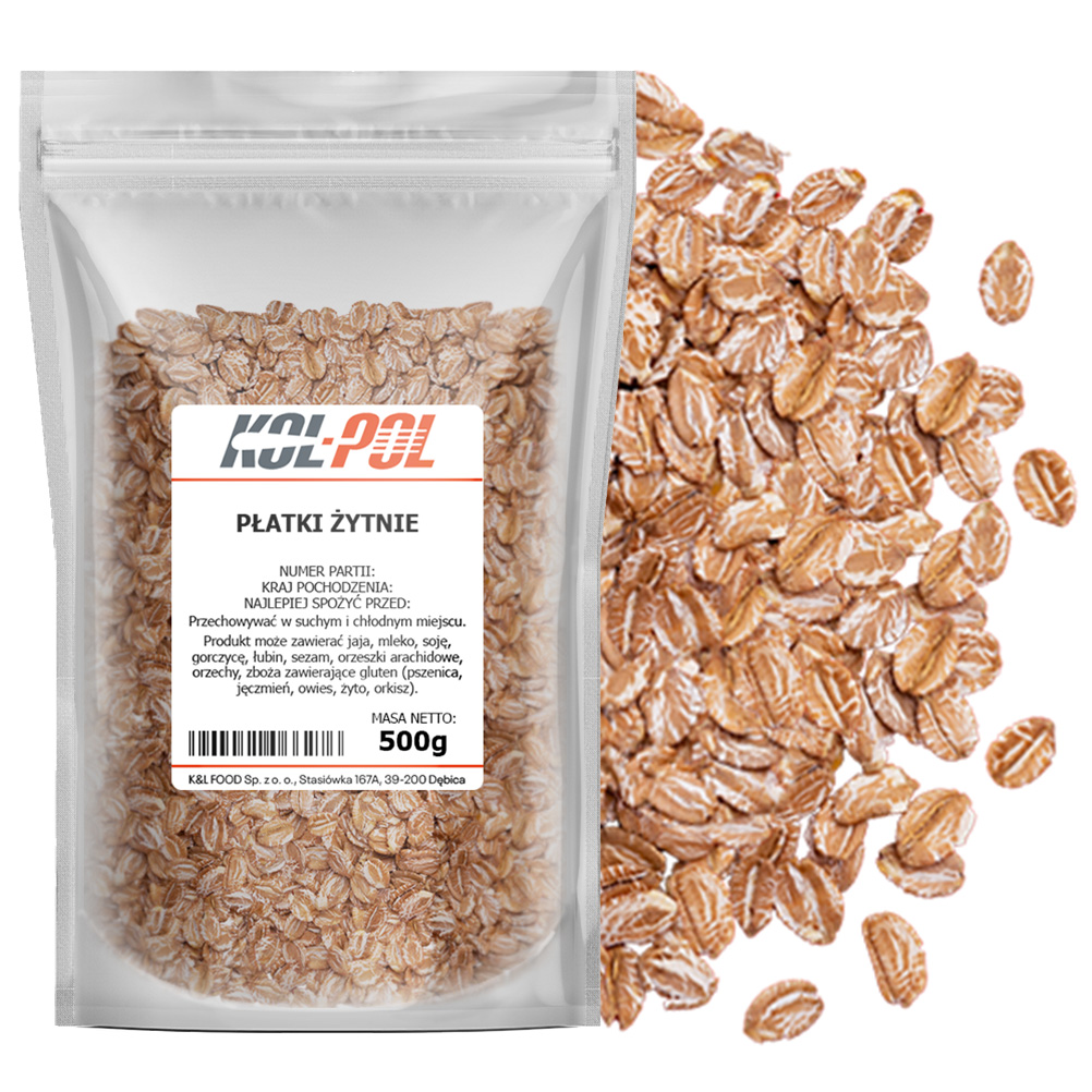 Płatki żytnie 500g