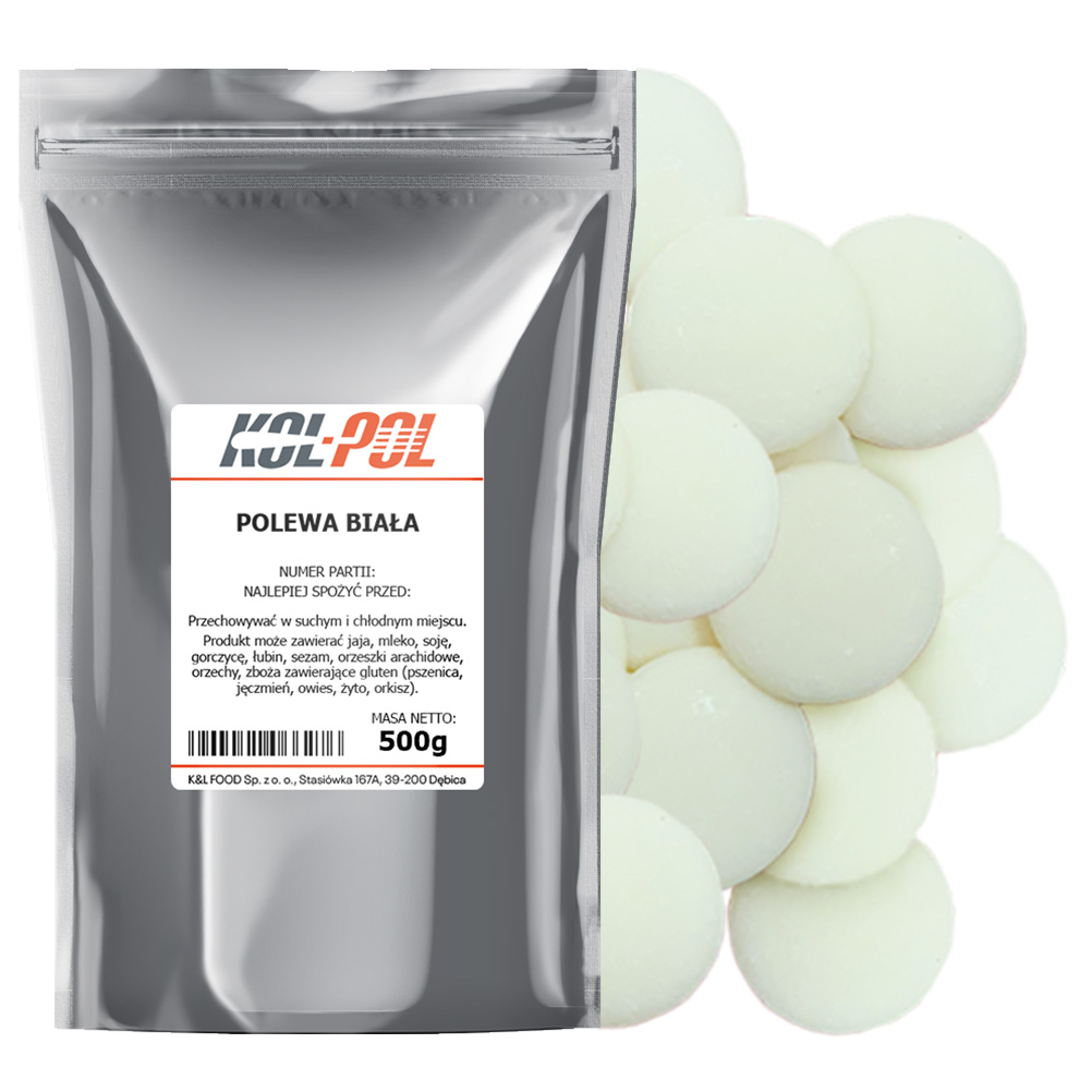 Polewa biała 500g