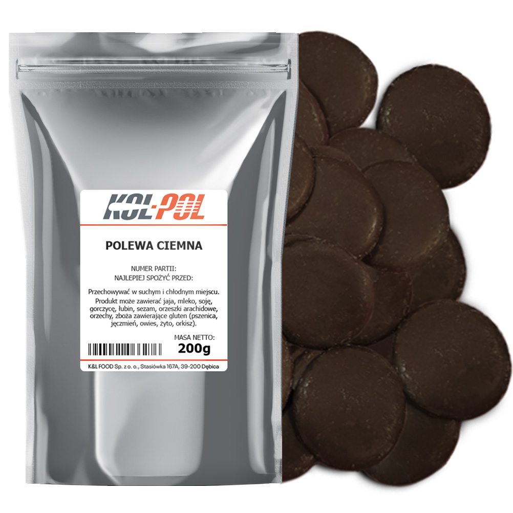 Polewa ciemna 200g