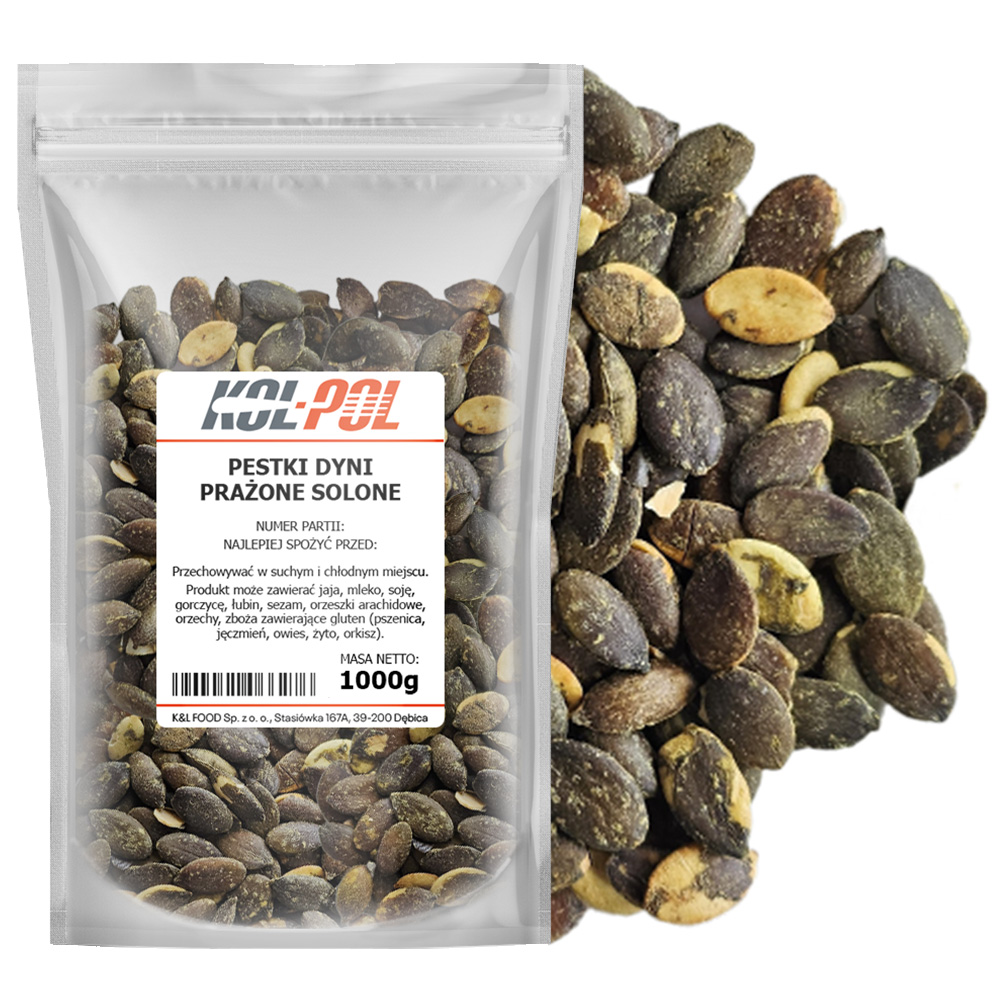 Pestki dyni prażone i solone 1kg