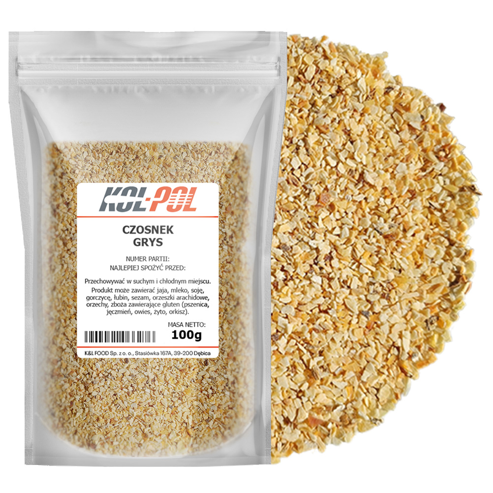 Czosnek suszony grys 100g