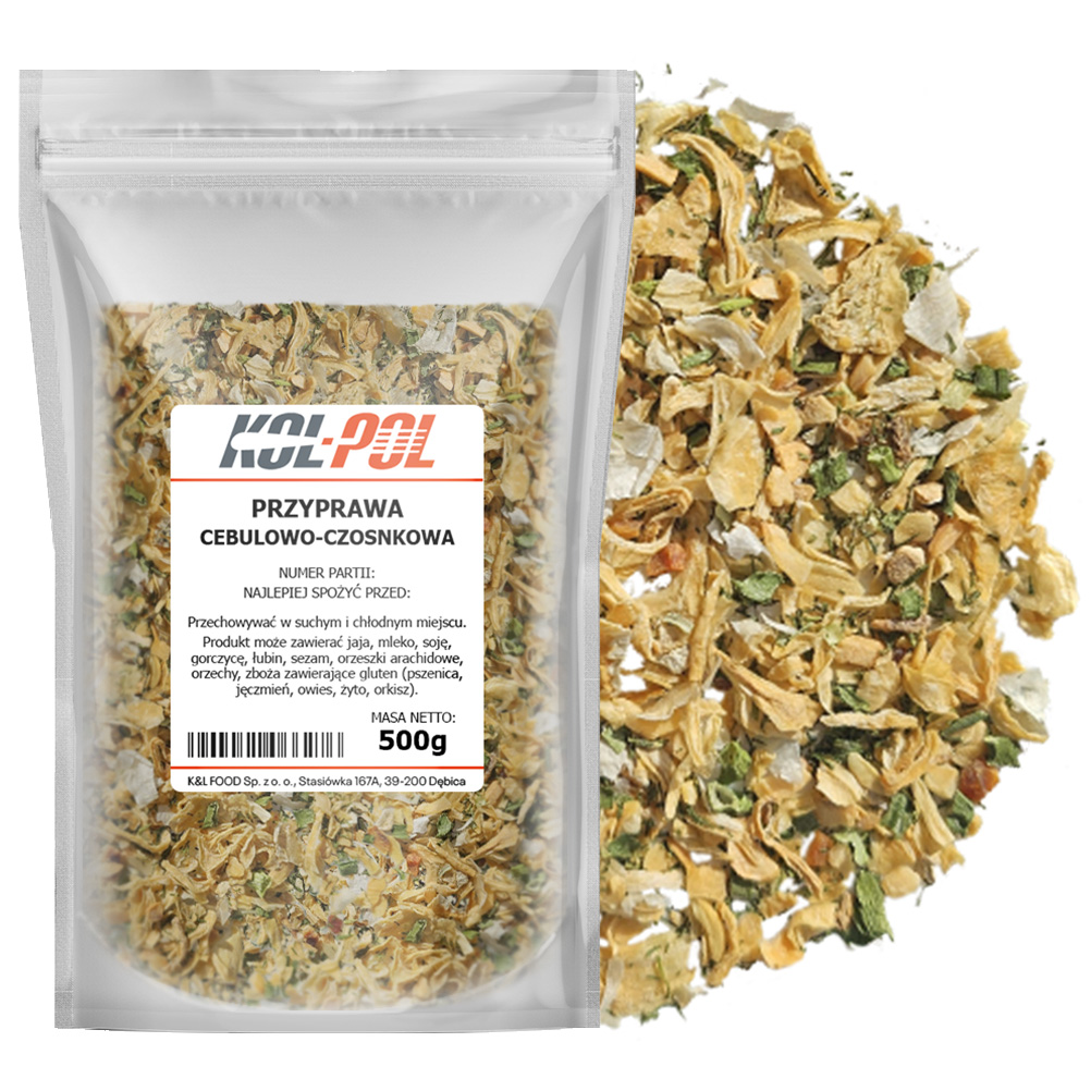 Przyprawa cebulowo-czosnkowa 500g