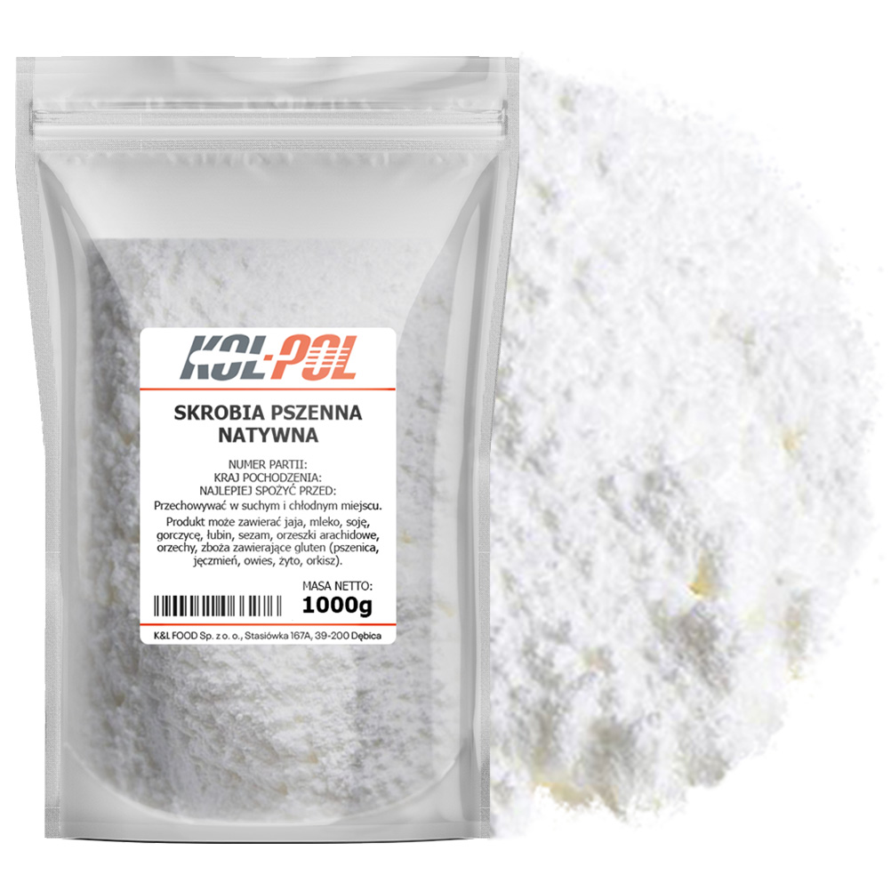 Skrobia pszenna 1kg