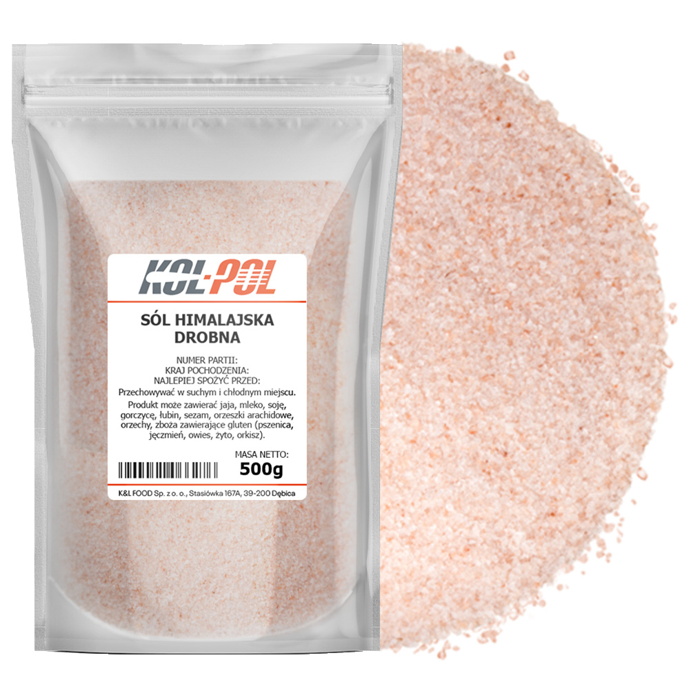 Sól himalajska drobna 500g